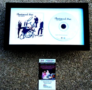 FLEETWOOD MAC SIGNED + FRAMED CD JSA COA The Dance Christine McVie - Picture 1 of 2