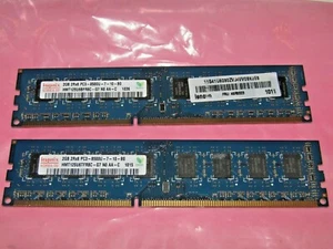 Hynix 4gb 2 X 2gb DDR3 PC3-8500 Memory for desktops - Picture 1 of 2
