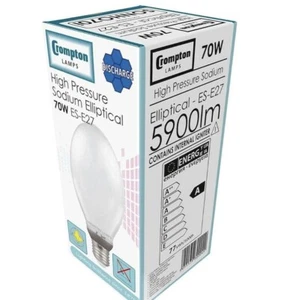 Crompton Lamps HID Internal Ignitor Elliptical 70W ES-E27 - Picture 1 of 3