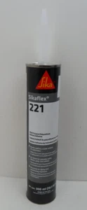 Sika Sikaflex 221 Multi-Purpose Polyurethane Sealant/Adhesive 300ml - Black - Picture 1 of 4