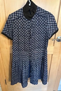 Jason Wu for Target Navy Patterned Shirt Dress Size Small - Picture 1 of 3