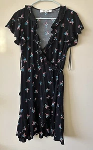 Diane von Furstenberg Carmelita Kleid mit Rüschen und Blumenmuster, Größe S - Bild 1 von 8
