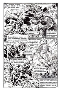 KULL ET LE CYCLOPE  PLANCHE DE MONTAGE ORIGINALE PAGE 19 - Bild 1 von 1