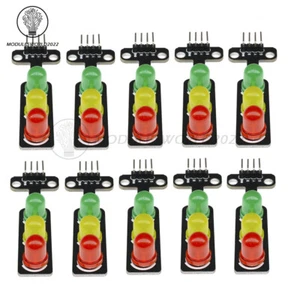 Semafori LED 10X 5 V 5 mm luce modulo di uscita segnale digitale per Arduino - Foto 1 di 13