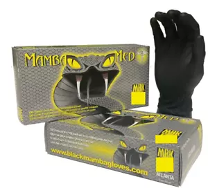 Black Mamba Med Strong Untersuchung Werkstatt Nitril XL Handschuhe Box mit 100 - Bild 1 von 1