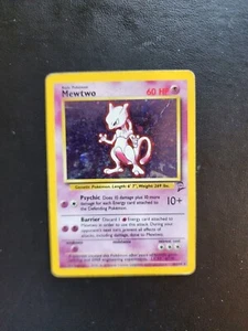 Pokémon TCG Mewtwo Base Set 2 10/102 Holo Unlimited Holo Rare - Picture 1 of 1
