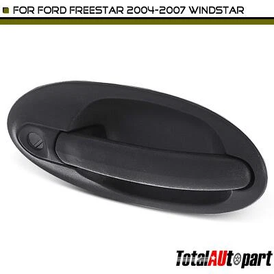 Manija de puerta exterior negra con textura para conductor delantero Ford Freestar 04-07 Windstar Foto 1 de 4