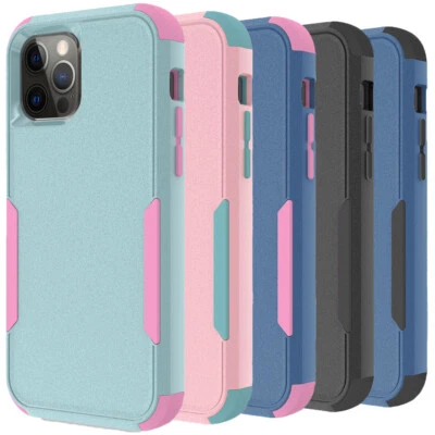 For iPhone 11 12 13 Pro Max Xr Xs Max 6 7 8 Plus SE Case Shockproof Phone Cover - Image 1 of 4