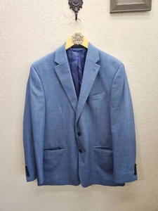 Ralph Lauren Sportmantel Herren 42R Blau Viskose 2 Knopf - Bild 1 von 9