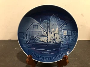 Bing Grondahl 1976 B&G Annual Christmas Christmas Welcome Jule After 7" Mint #2 - Picture 1 of 2
