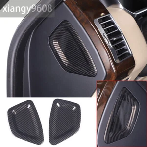 For Land Rover Range Rover Vogue 13-22ABS Carbon Fiber Dashboard Side Panel Trim - Picture 1 of 11