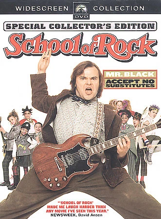 The School of Rock (DVD, 2004, Full Frame)