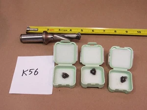 Walter 15mm .591" Indexable Carbide Tip Drill B4013.UF19.15,0.Z02.45R - Picture 1 of 6