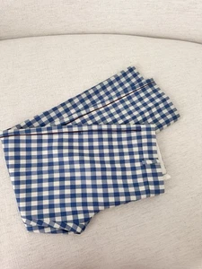  Gucci Boys Blue Gingham Dress Pant Size 10 Classic Checkered  - Picture 1 of 8
