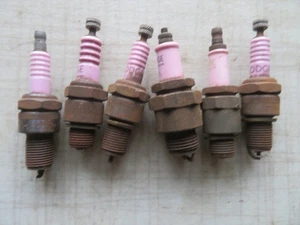 JOB LOT OF 6 LLODGE SPARK PLUGS  SEE DETAILS - Picture 1 of 2