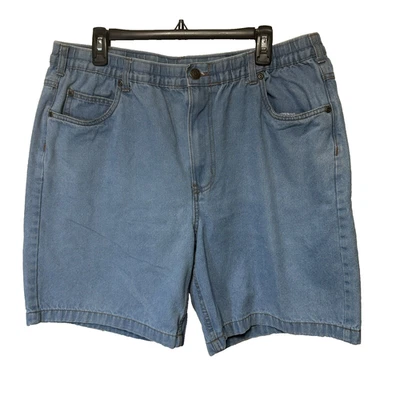 Pantalones Cortos Haband Informales Joe Dad Talla 40 Denim Pantalones Cortos Elastizados Cintura Ligera Lavado Cómodos Foto 1 de 4