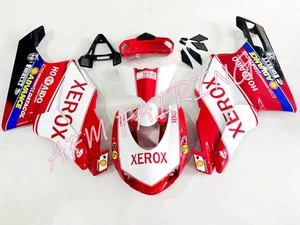 Red White ABS Injection Fairing Kit Panel for Ducati 749/999 2005 2006 Race Nose - Picture 1 of 6