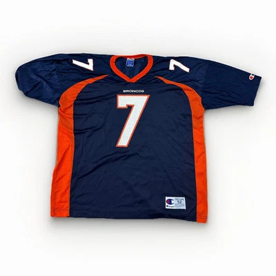 Camiseta deportiva vintage de los 90 campeón NFL Denver Broncos John Elway talla 52 XXL Foto 1 de 4