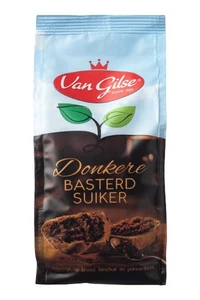 (4,32 €/kg) Van Gilse - Dunkler Bastard Zucker 600g - Bild 1 von 1