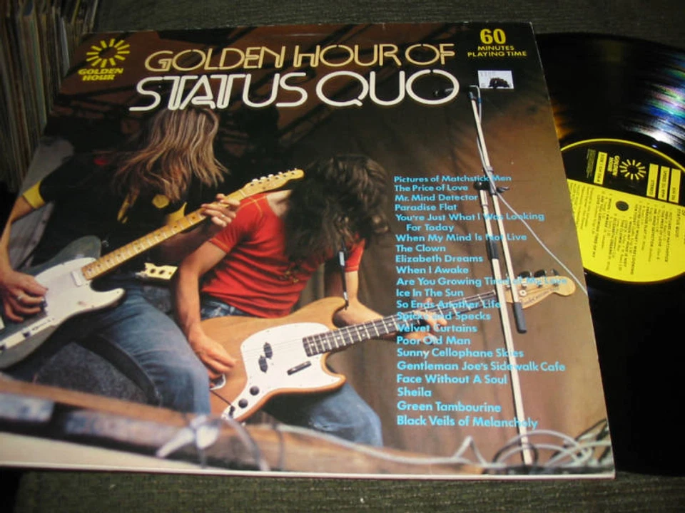 STATUS QUO Golden Hour of '68-9 GH556 uk lp vinyl compilation rare heavy - Image 1 of 1