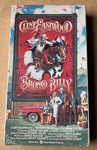 Bronco Billy (1980) Sealed VHS - Clint Eastwood & Sondra Locke - Comedy, Western - Picture 1 of 6