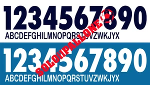 Kit Name + Nummer Videoflex x Trikot Neapel 03-04 Legea weiß oder dunkelblau - Bild 1 von 1