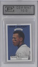 1995 Old Judge T-96 Club Series Minis Victor Rodriguez Alex ( pictured) #29