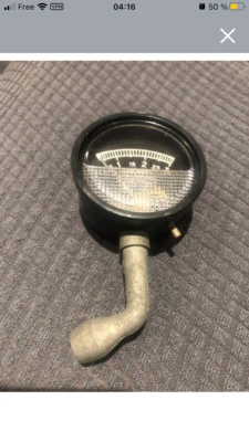 Manomètre vintage URSS, pour collectionneur - Photo 1/4