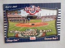 2007 Topps - Opening Day Team vs. Team Baseball Card Pick one
