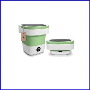 15L Portable Mini Washing Machine with 3 Cleaning Modes - Foldable & Compact - Picture 1 of 9