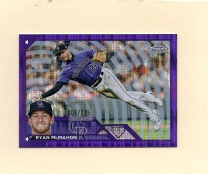 2023 Topps Chrome Purple Sonar Refractor Ryan McMahon #70 008/275