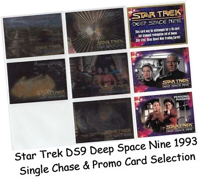 Star Trek DS9 1993 Deep Space Nine - Single Chase & Promo Card Selection Spectra - Image 1 of 4