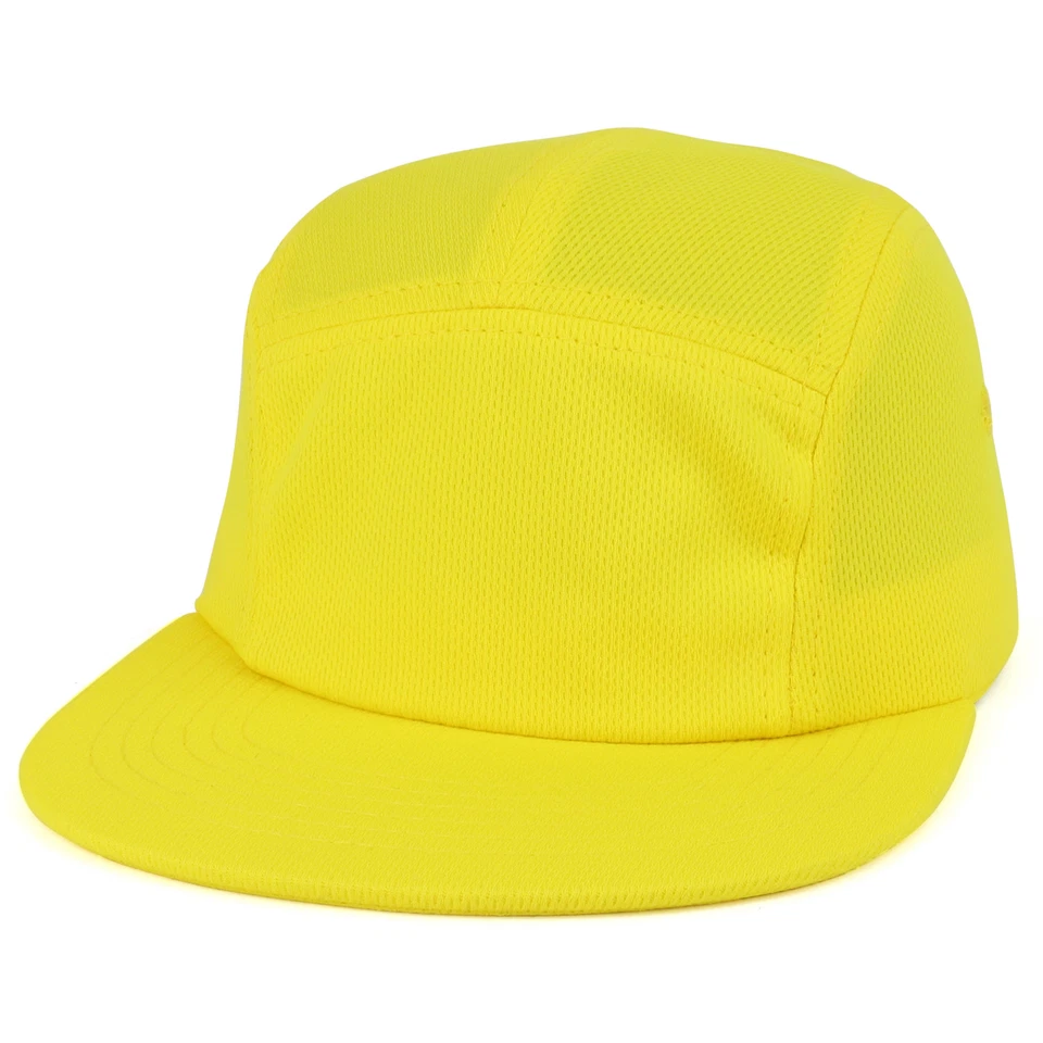 Gorra de corredor de malla no estructurada de pico plano liso de rendimiento - ENVÍO GRATUITO Foto 1 de 1