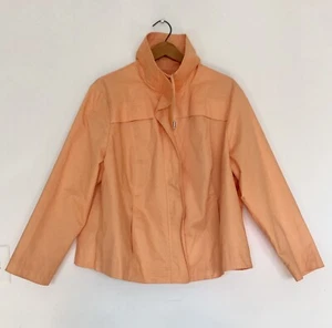 Vintage Faded Pastel Jacket - Stand Up Collar 80s 90s Rare & Unique - Picture 1 of 4