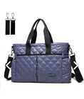Royal Fair Nappy Changing Bag Travel Tote Bag With Pram Clips Purple