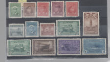 CANADA  1942-3 #249-262 1 cent -$1 complete VF moderate or light hinging