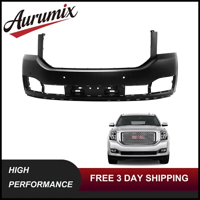Front Bumper Cover Fascia For 2015-2020 GMC Yukon & Yukon XL #GM1000975 84407940 - Image 1 of 4