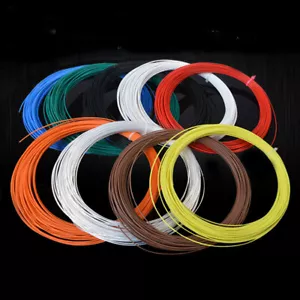 5Meters PTFE Silver Plated Copper Cable Stranded Wire 0.15/0.2/0.35/1mm²-10mm² - Picture 1 of 10