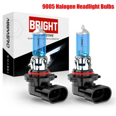 Bombillas de faros blancas brillantes de haz alto y bajo para Chevrolet K1500 1990-1999 cantidad 2 Foto 1 de 4