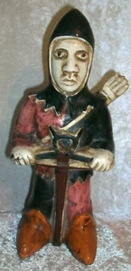 Vintage Leo Grilli Balestra Arciere Maiolica Arte Ceramica Scultura Gubbio Italia - Foto 1 di 23