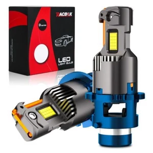 2X D2S D2R LED Headlight Bulb Replace HID Xenon Super White Conversion Kit 6500K - Picture 1 of 15