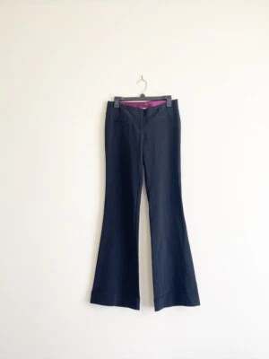 Pantalones acampanados vintage Charlotte Russe tiro bajo - talla 3 Foto 1 de 4