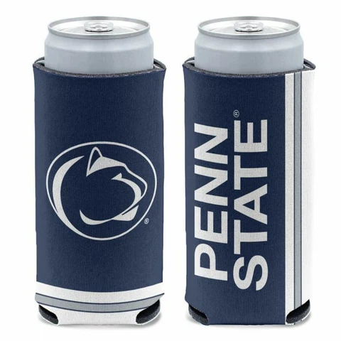 PENN STATE NITTANY LIONS 12 0Z SELTZER SLIM CAN COOZIE COOLER HOLDER Cover