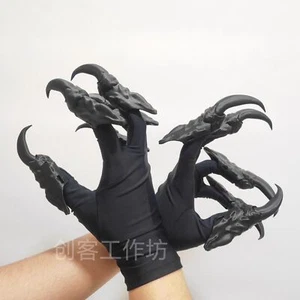 Dragon Claw Cosplay Props Wearable Realistic Nail Talon Halloween Party Unisex - Picture 1 of 21