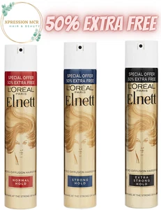 L'Oreal Paris Elnett Haarspray normaler Halt starker & extra starker Halt 300 ml - Bild 1 von 7