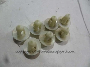 Toyota Hiace Gen4 Mk4 RH OSF scheda porta anteriore tappi plastica clip x7 ref20 - Foto 1 di 2