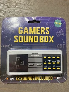 Gamer Soundbox Retro Gaming Zubehör 12 Sounds - Bild 1 von 2