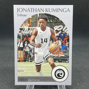 Jonathan Kuminga 2021 Panini Chronicles Draft Picks Hoops Tribute Warriors RC