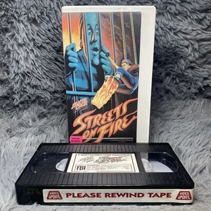 Santa Cruz Streets On Fire VHS Tape 1989 Skateboarding Video Jason Jesse Cut Box - Picture 1 of 8