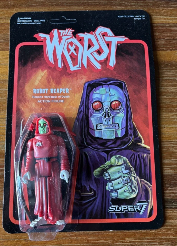 Figura de acción Super 7 The Worst Robot Reaper Red Foto 1 de 2